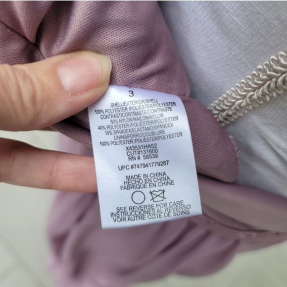 Lilac ✦ Silver Sequin Lace Gown ✦ w/ Cutout Waist Sweetheart Neckline Sz 3 NWT - Picture 14 of 17